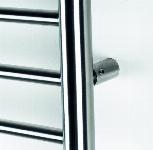 Thermrad (reserve) bevestigingsset tbv RVS Lina handdoekradiator, hoogglans / gepolijst RVS