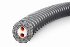 Rehau Rauvitherm terreinleiding DUO 25+25/150 mm 25x2,3(2x)x144 mm zwart 11320031001