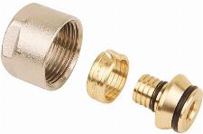 Thermrad aansluitkoppeling 16x2mm - 3/4" euroconus, voor alle soorten buis (PEX - Alu/Pex - PE-RT) 325C019