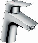 Hansgrohe Logis 70 CoolStart wastafelkraan met waste chroom 71072000