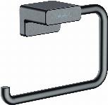 Hansgrohe AddStoris closetrolhouder zonder klep brushed black chrome 41771340