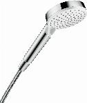Hansgrohe Crometta Vario / Green, Handdouche, 100mm douchekop, 2jet, chroom/wit