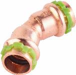 VSH SudoPress koper bocht 45� 12 x 12 mm 6670257