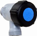 Solar Plus, Aquarius, tapkraan, met beluchter, met greep, wand, bovendeel niet keramisch, vast, 1/2"