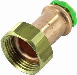 VSH SudoPress 2-delige koppeling koper 15mm x 3/4" pers x wartelmoer 6671280