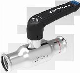 VSH XPress FullFlow kogelkraan DN50 54mm pers x pers staal 1050000100