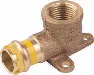 VSH SudoPress Gas muurplaat 22 mm pers x Rp 3/4" binnendraad 6673931