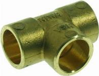 VSH C1020 soldeer T-stuk messing 15mm 0430034
