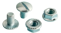 JMV kraagbout m6x10, verzinkt