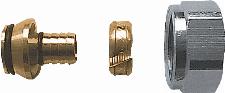 Herz aansluit koppeling 14 x 2mm - 3/4" euroconus. Voor alle soorten buis ( PEX - Alu/Pex - PE-RT ) 1609802