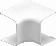 Canalit AC binnenhoekstuk aircokanaal 90�, kunststof, opklembaar (snap), hxb 60x80mm, wit RAL9010