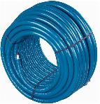 Uponor Uni pipe plus leiding / buis Thermo 20x2,25mm ge�soleerd blauw op rol E=75m 1091724