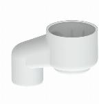 Burgerhout broekstuk 80/80 - 80/125 mm, afstand hart tot hart 120mm, kunststof 400452916