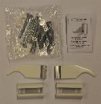 Thermrad AluBasic bevestigingsset 3 verstelbare wandbeugels wit UNIV. BRACKETS 3PCS