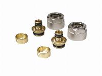 Solar aansluitkoppeling 16x2mm - 3/4" euroconus t.b.v. PE-RT buis