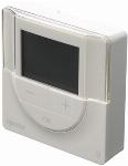Uponor Smatrix Wave ruimtethermostaat prog.+RH T-168  26.5x80x80mm draadloos bereik max. 30m, digitaal wit 1086984