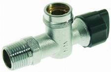 VSH Comfort gasaansluitkraan haaks 1/2 inch x M24 buitendraad 0600226