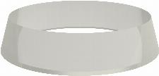 Wisa afdichtingsring voor valpijp 57 x 12mm 8050882450