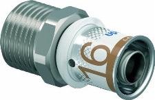 Uponor S-Press Plus pers koppeling klemaansluiting Benelux 16-R15mm CU 1070511
