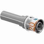 Uponor S-Press Plus pers koppeling overgang 20MLCx15mm CU/RVS 1070707