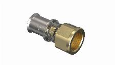 Wavin Tigris M5 overgangskoppeling cilindrisch 16x1/2" (pers x binnendraad)