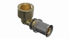 Wavin Tigris M5 overgangsknie cilindrisch met akoestische lekdetectie-fuctie 20x3/4" (pers x binnendraad) 4471620341