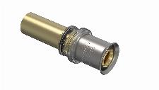 Wavin Tigris M5 overgangskoppeling met koperovergang en akoestische lekdetectie-fuctie 16x15mm (pers x pers) 4470316150