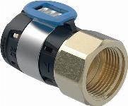 Geberit FlowFit schroefbus BI siliciumbrons d20-Rp3/4"