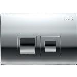 Geberit Delta 35 bedieningspaneel 24.6x16.4cm chroom 115135215