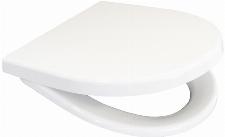Wisa D-Star closetzitting met deksel, soft-close, quick-release wit 1409263501