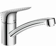 Hansgrohe Logis keukenkraan 120 m. 360� draaibare uitloop CoolStart EcoClick chroom 71837000