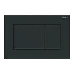 Geberit Sigma30 bedieningsplaat voor 2-toets spoeling mat zwart, easy-to-clean, zwart