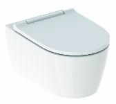 Geberit One wandcloset 54cm diepspoel TurboFlush KeraTect met softclose en quickRelease closetzitting wit 500201011