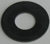 Wisa, toebehoren/onderdelen voor spoelreservoir, Bodemkleprubber, 65 x 28,5 x 3mm