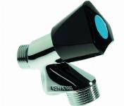 VSH wasmachinekraan 1/2" x 3/4" met beluchter chroom 0500665