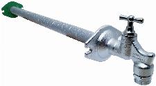 VSH Sepp vorstbestendige gevelkraan met krukbediening G1/2" x G3/4" DN15 chroom 0201250