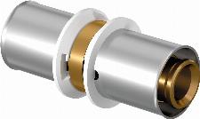 Uponor Smart Press perskoppeling 14x2,0-14x2,0mm 1089646