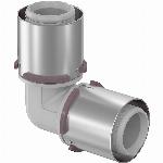 Uponor S-Press Plus PPSU pers composiet knie 90� 75mm 1032878