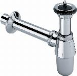 Viega beker/plugbekersifon1 1/4x1 1/4met muurbuis en rozet en losseplug chroom 366681