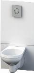 Sanibroyeur Saniwall Pro inbouwelement met fecali�nvermaler en glazen voorpaneel WALLPROUPD