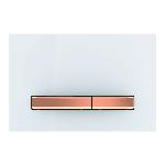 Geberit Sigma 50 bedieningspaneel DF frontbediend 24.6x16.4cm wit 115670112