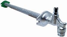 VSH Sepp vorstbestendige gevelkraan met sleutelbediening G1/2" x G3/4" DN15 mat chroom 0201251
