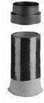 Burgerhout Twinsafe concentrisch 80/125mm pp paspijp werklengte L=265-375mm