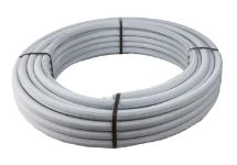 Wavin Tigris PEX/AL meerlagenbuis glad 32x3mm wit 25m grijze mantel 4361832025