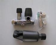 Itho Daalderop inlaatcombinatie 1/2" verchroomd zonder doorstroom begrenzer 079264051