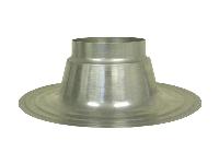 Winterwarm rechte plakplaat plat dak RP 100/160 voor XR40-XR60