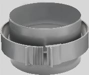 Ubbink Aerfoam geisoleerd HR-WTW diameter 125 koppelstuk 0188265