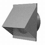 Ubbink Aerfoam ge�soleerd leidingsysteem gevelkap metaal �160mm zwart 0188815