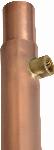 Itho Daalderop douche WTW verticaal DDS lengte 2100mm koper 03-00546