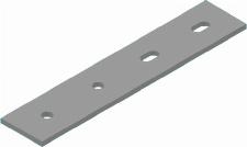 Solarstell Aluminium koppelstrip M8 220071